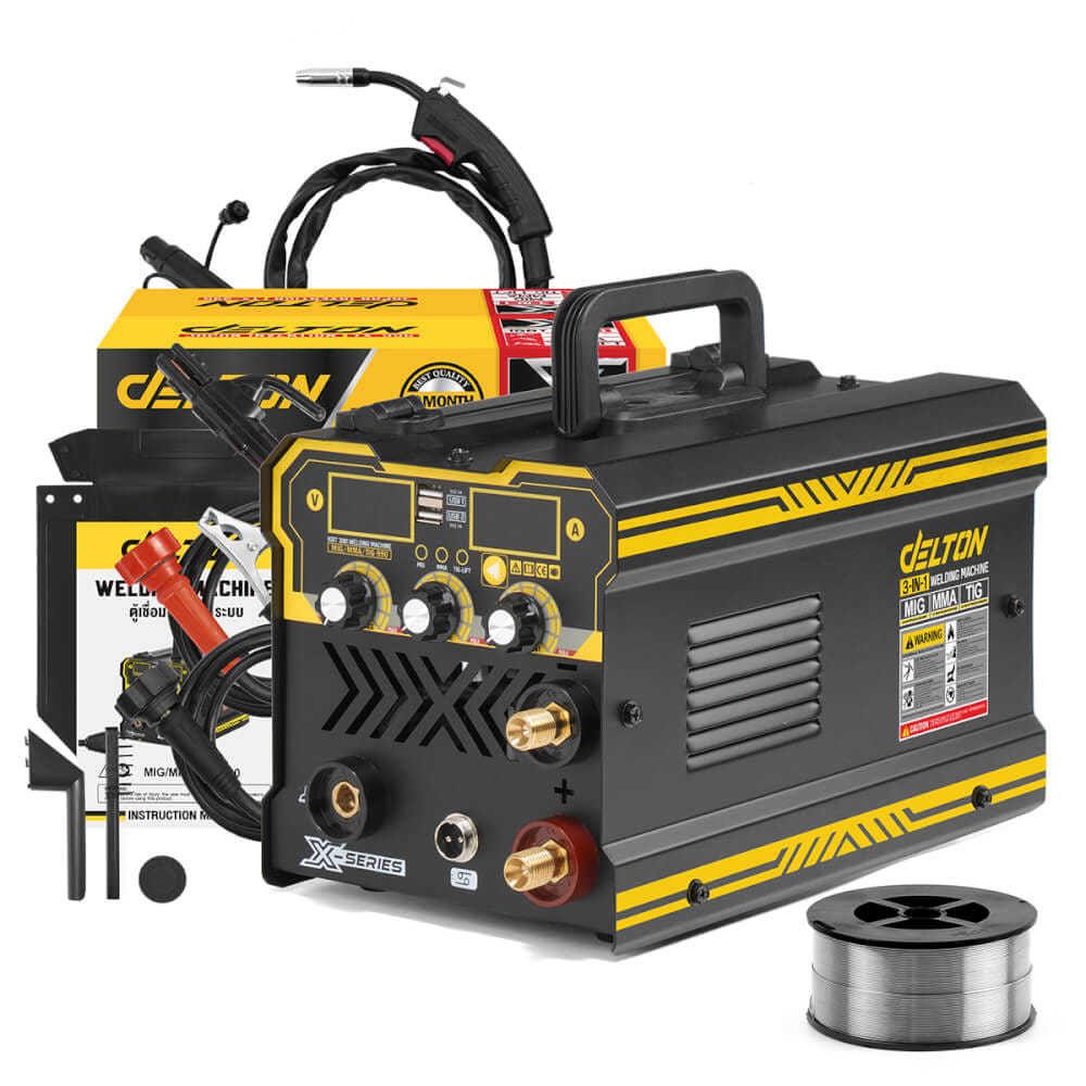 เครื่องเชื่อม INVERTER DELTON รุ่น TX-99G 3 ระบบ